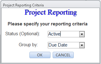 Clark project management reporting